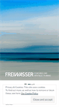 Mobile Screenshot of freiwasser.com
