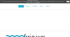 Desktop Screenshot of freiwasser.at