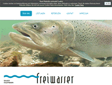 Tablet Screenshot of freiwasser.at